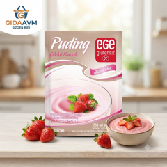 Ege Glutensiz Çilekli Kinoalı Puding 125 gr