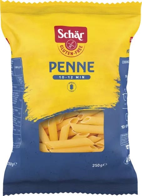 Schar Penne 250 g Glutensiz Kalem Makarna