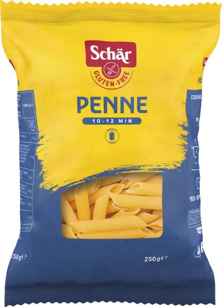Schar Penne 250 g Glutensiz Kalem Makarna