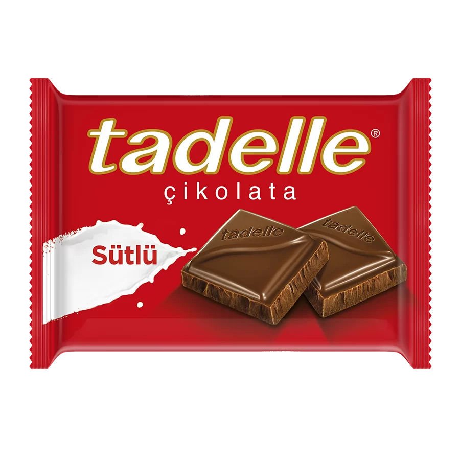 Tadelle Glutensiz Çikolata Sütlü 60 gr