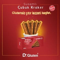 Dr. Gluten Susamlı Çubuk Kraker 120 gr