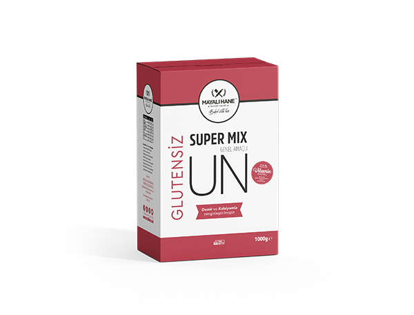 Mayalı Hane Glutensiz Süper Mix Genel Amaçlı Un 1000 gr