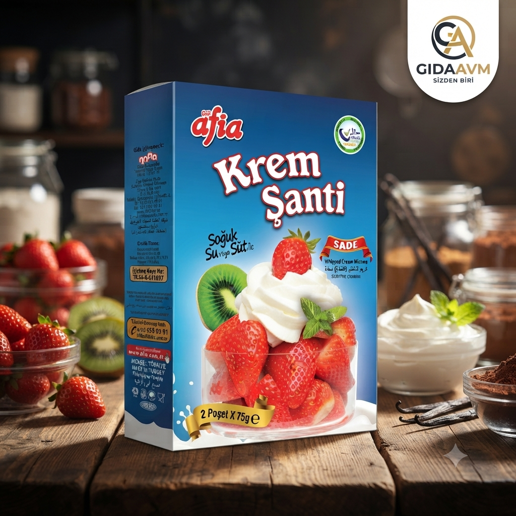 Afia Sade Krem Şanti 2*75 Gr