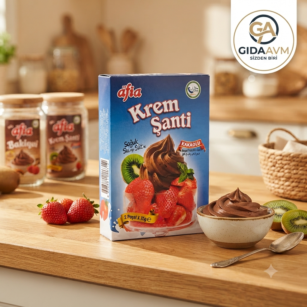 Afia Kakaolu Krem Şanti 2*75 Gr