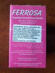 Glutensiz Frambuaz Aromalı Damla Çikolata