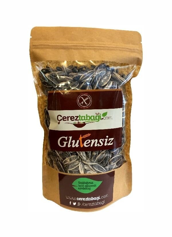 Glutensiz Tuzlu Kavrulmuş Siyah Çekirdek 250 gr