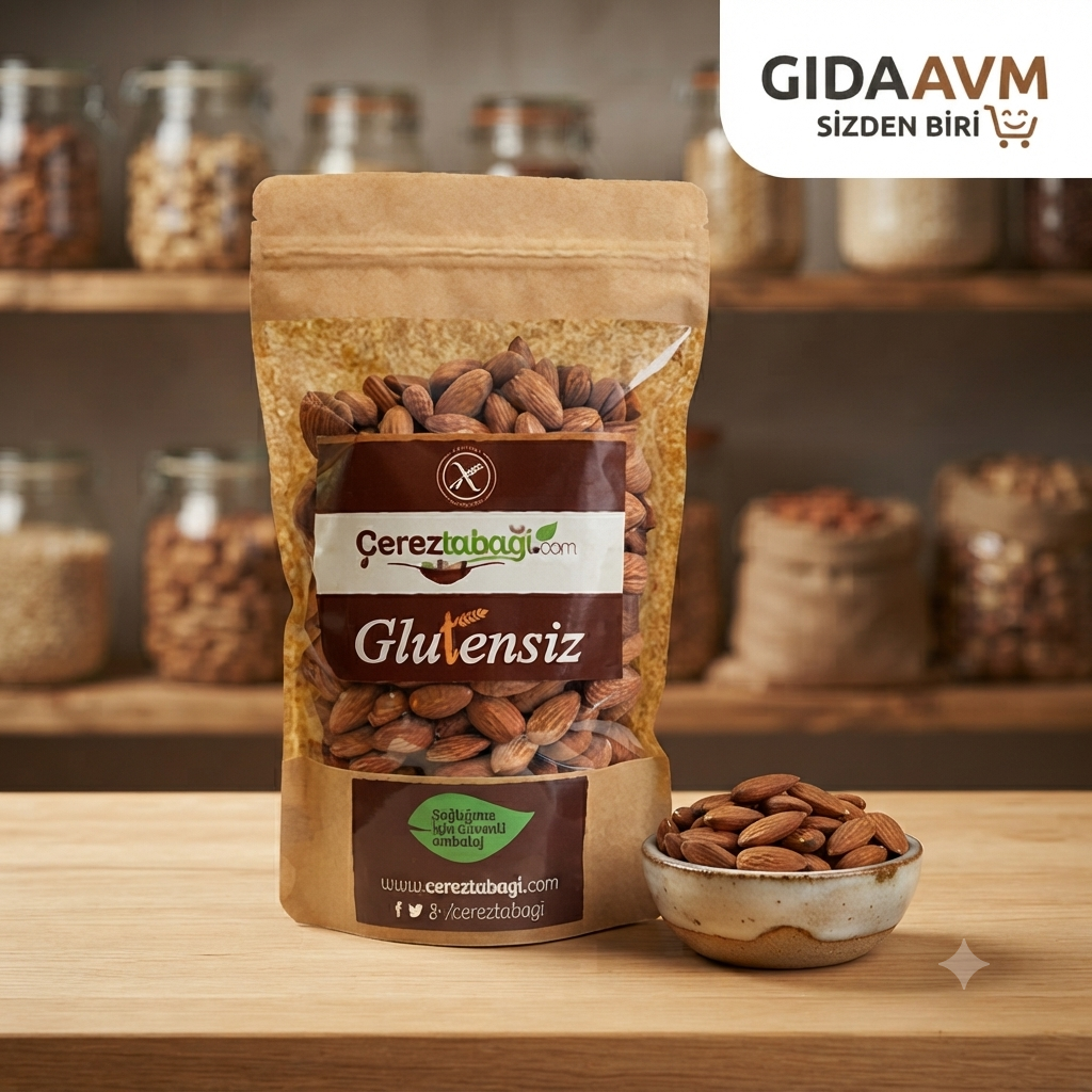 Glutensiz Kavrulmuş Badem 250 gr