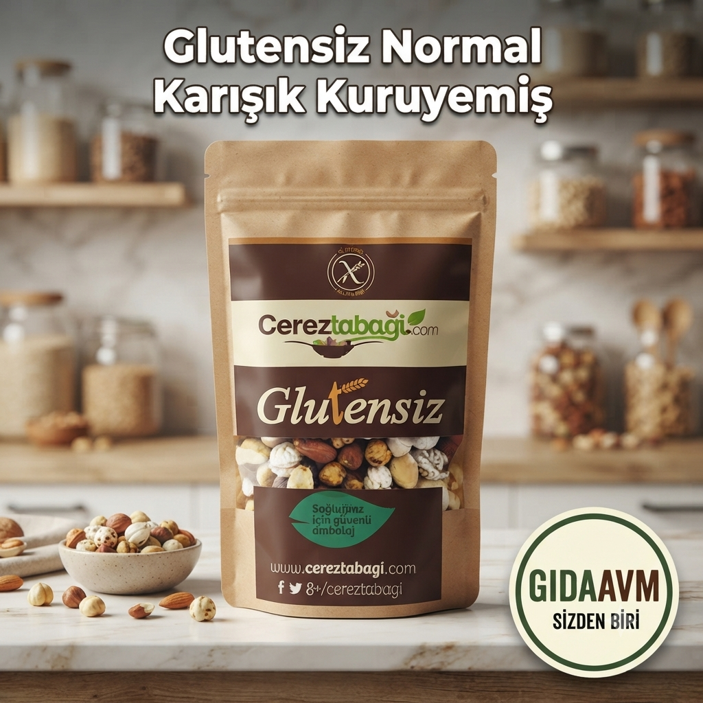 Glutensiz Normal Karışık Kuruyemiş 250gr