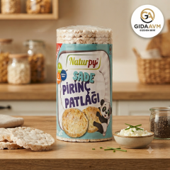 Glutensiz Sade Pirinç Patlağı 100 gr