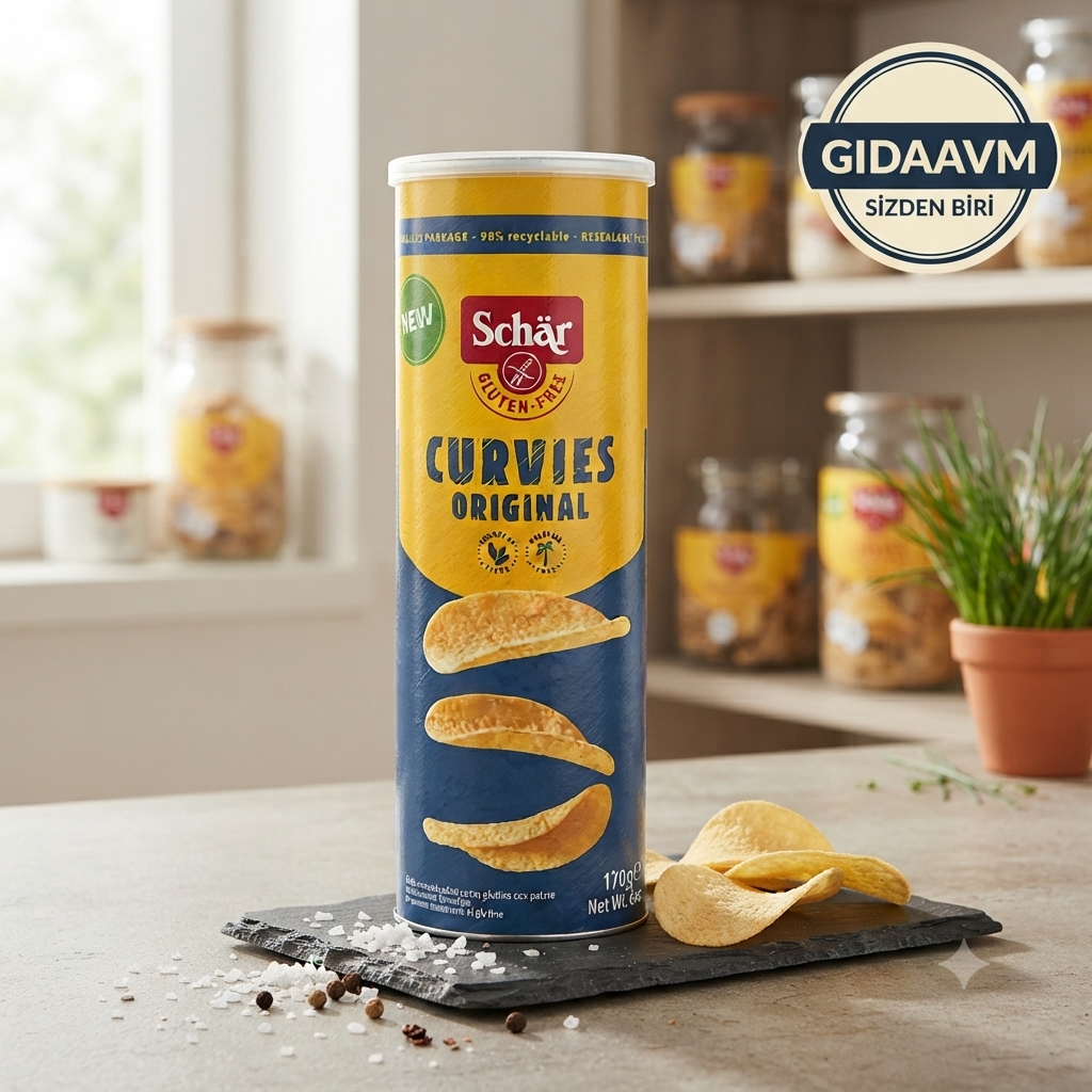 Schar Curvies Original Patates Cips 170 gr