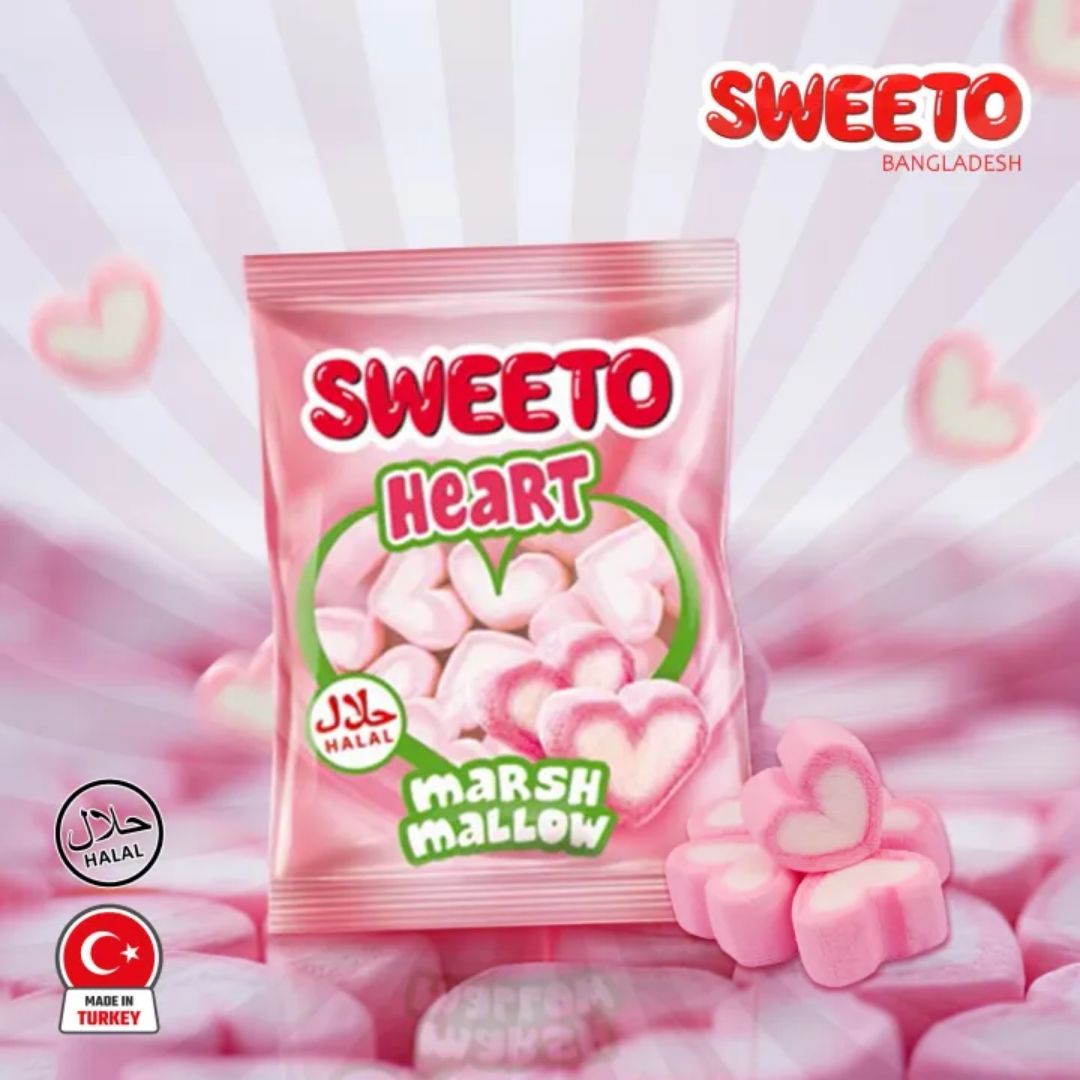 Marshmallow Heart 25 gr