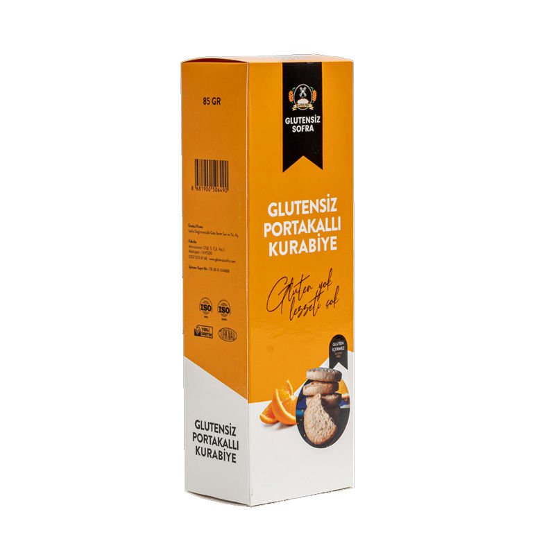 Glutensiz Portakallı Kurabiye 85 gr