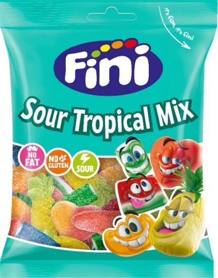 Sour Tropical Mix Jelibon 90 gr
