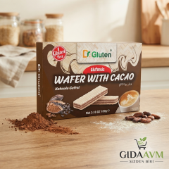 Dr.Gluten Glutensiz Kakaolu Gofret 100 g