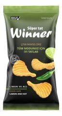 Winner Limon ve Acı Aromalı Patetes Cipsi 50 gr