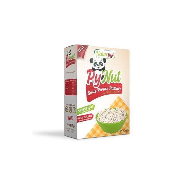 Naturpy Pynut Glutensiz Sade Pirinç Patlağı 200 gr