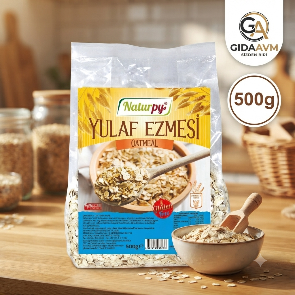 Naturpy Glutensiz Yulaf Ezmesi 500 Gr