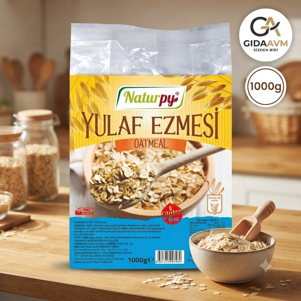 Naturpy Glutensiz Yulaf Ezmesi 1000GR