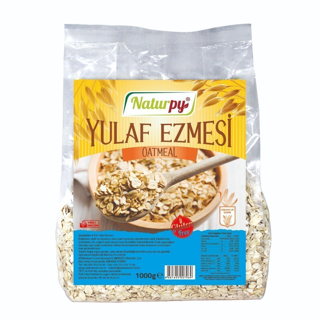 Naturpy Glutensiz Yulaf Ezmesi 1000GR