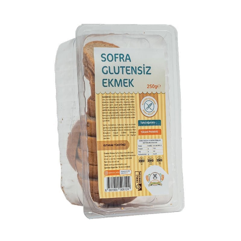 Glutensiz Sofra Ekmek 250 gr
