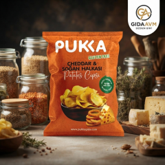 Pukka Cheddar Soğan Halkası Soslu Patates Cipsi 70 gr