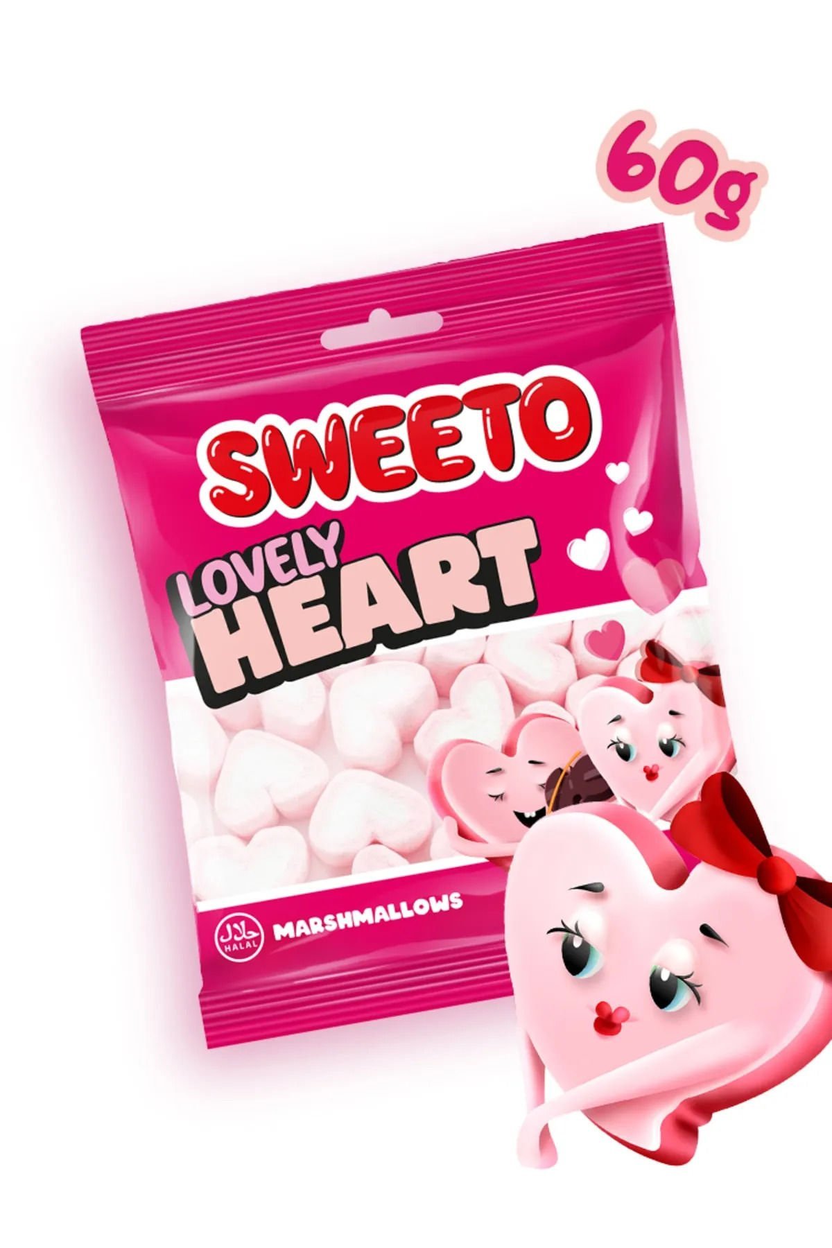 Marshmallow Heart 60gr