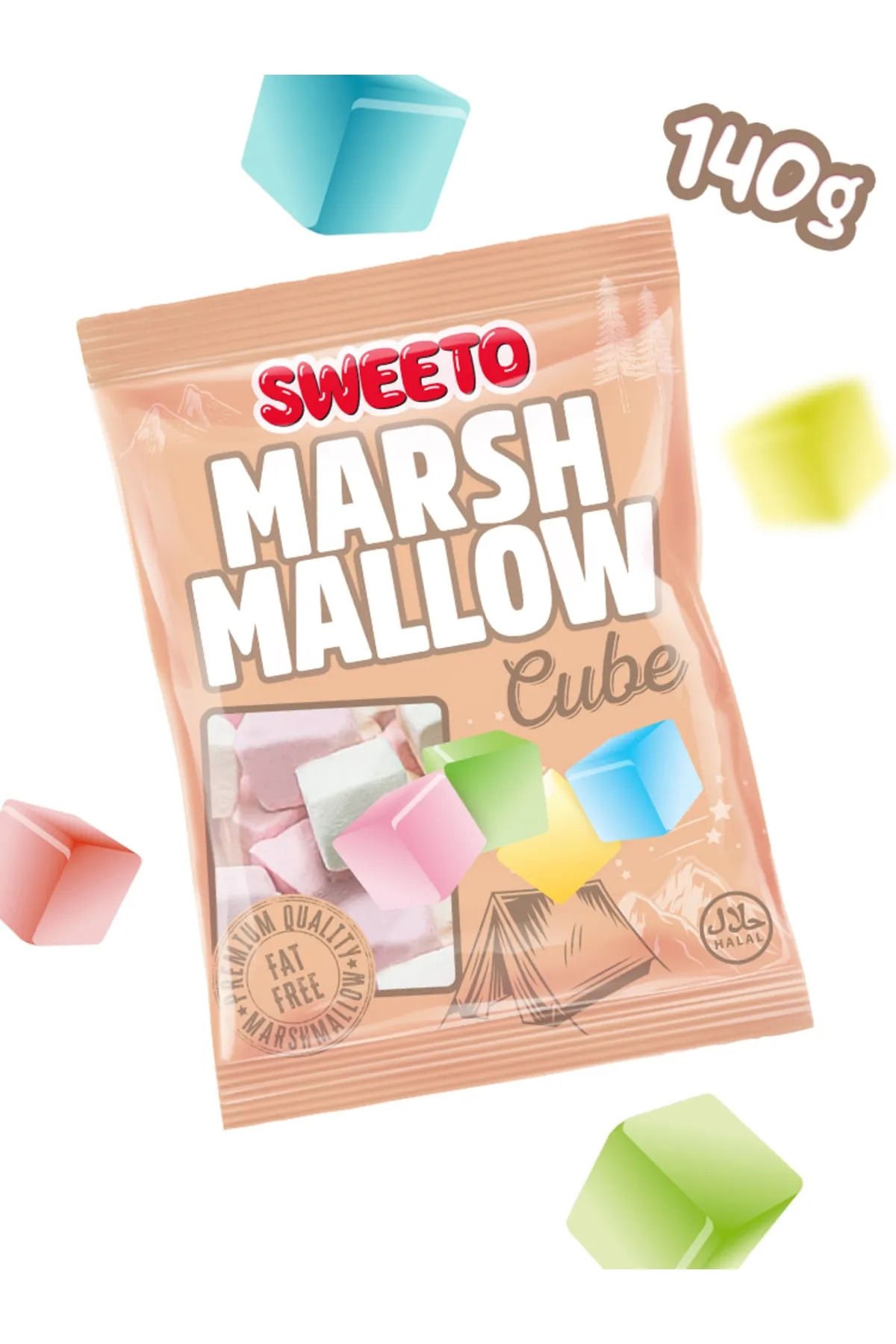 Marshmallow Cube 140gr