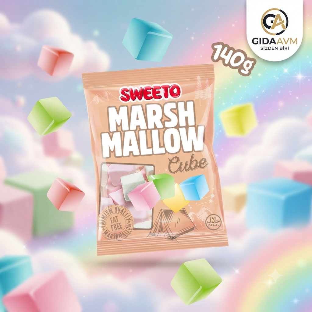 Marshmallow Cube 140gr