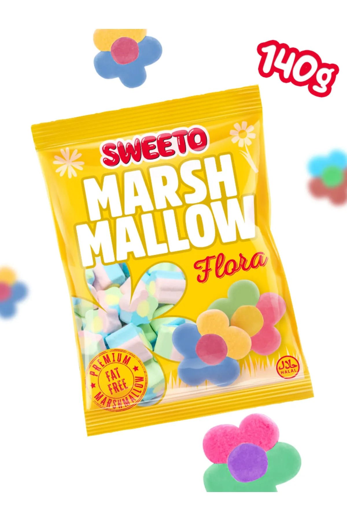 Marshmallow Flora 140gr