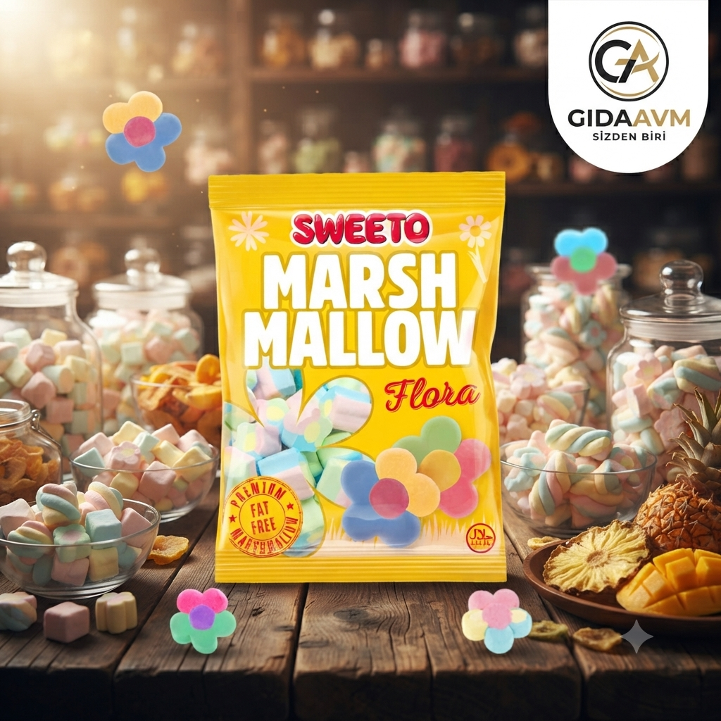 Marshmallow Flora 140gr