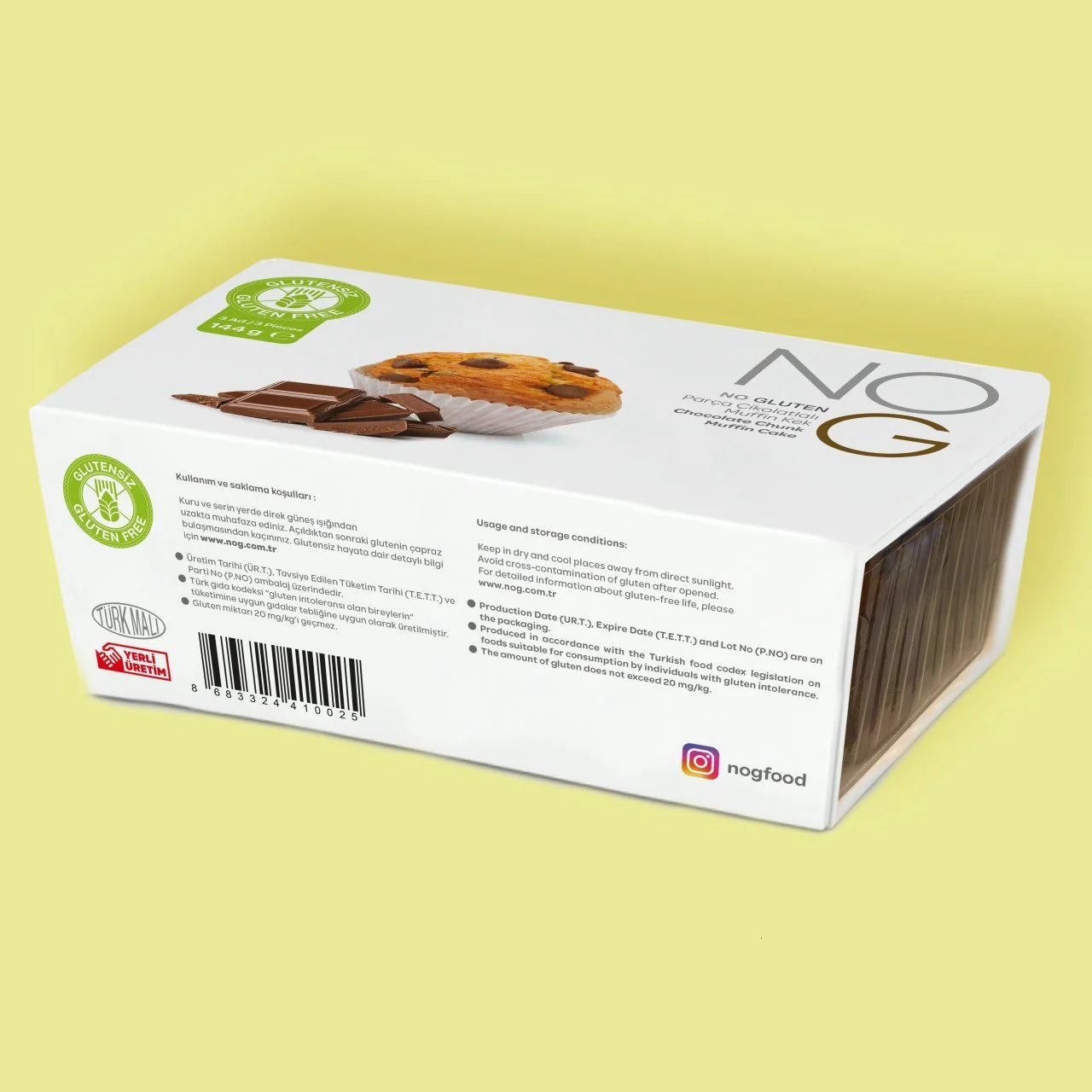 Parça Çikolatalı Muffin Kek 144 g