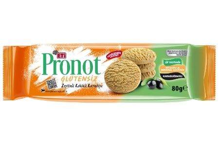 Pronot Glutensiz Zeytinli Kekikli Kurabiye 80 gr