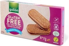 Gullon Glutensiz Çikolata Dolgulu Sandviç Bisküvi 225 g