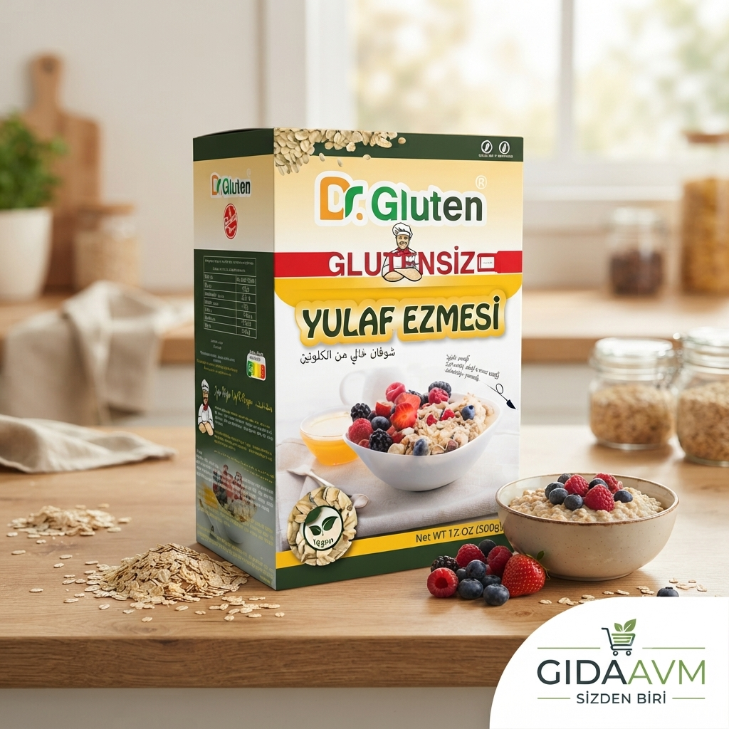 Dr.Gluten Yulaf Ezmesi 500 g